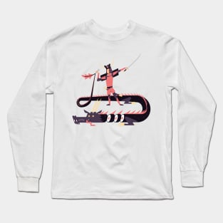 Samurai Sushi Long Sleeve T-Shirt